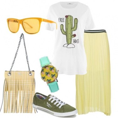 Outfit Con l\'occhiale trendy