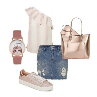 Outfit Metal pink