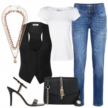 Outfit Jeans mom Donna: 2 Outfit Donna | Bantoa
