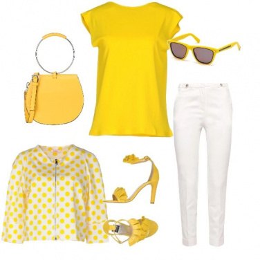 Outfit Evviva i pois