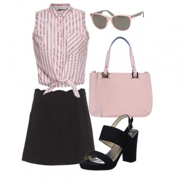 Outfit Rosa estivo