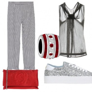 Outfit Sneakers di sera