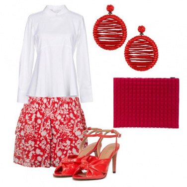 Outfit Rosso e bianco