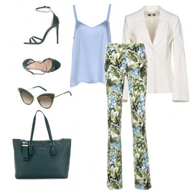 Outfit Floral Chic