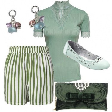 Outfit Verde pastello
