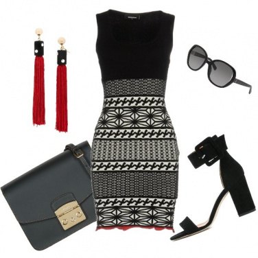 Outfit Tocco di rosso