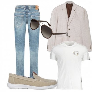 Outfit Scarpe stringate Beige Uomo: 8 Outfit Uomo | Bantoa