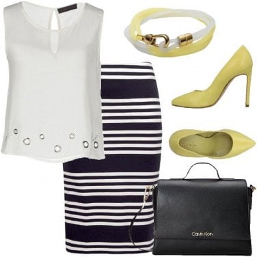 Outfit Dettagli gialli