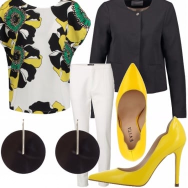 Outfit Maglia fantasia