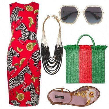 Outfit Zebre e limoni
