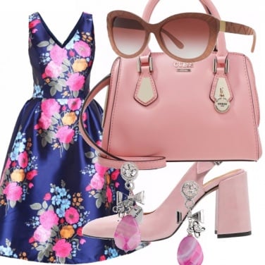 Outfit Rosa shopping