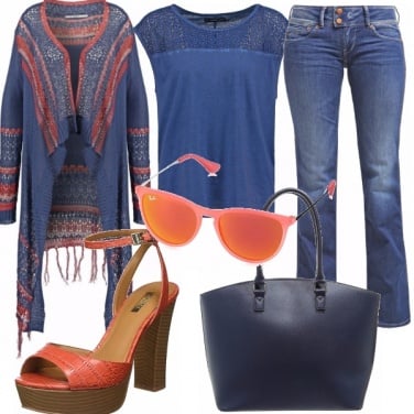 Outfit Vintage chic