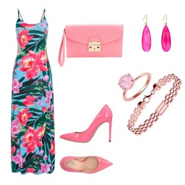 Outfit Sfumature di rosa