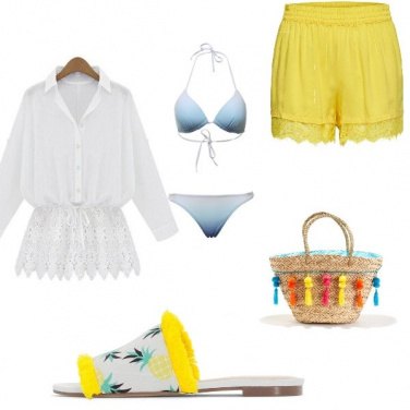 Outfit Ciabattina glam