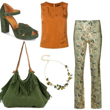 Outfit Deep green