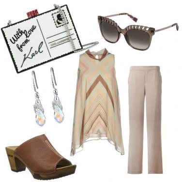 Outfit La borsa cartolina