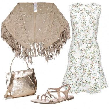 Outfit Lo scialle per la sera...
