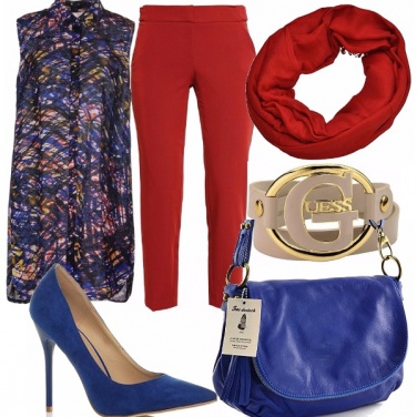 Outfit Fantasia multicolore