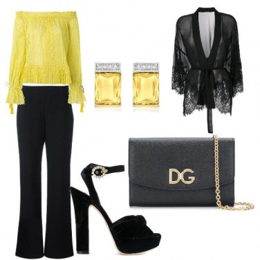 Outfit Nero chic
