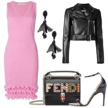 Outfit Il rosa rock