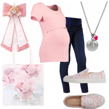 Outfit Speriamo che sia femmina !