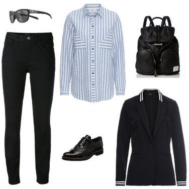 Outfit Una Donna al Maschile