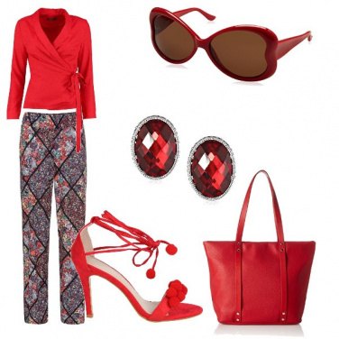 Outfit Rosso la mia passione