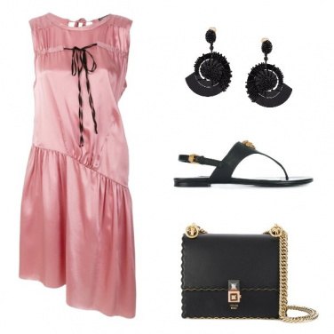 Outfit Il rosa romantico