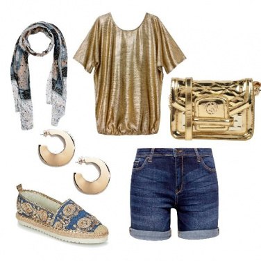 Outfit CMPS Oro per il giorno