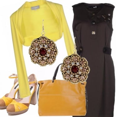 Outfit Cioccolato e limone
