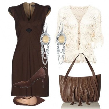 Outfit Marrone cioccolato