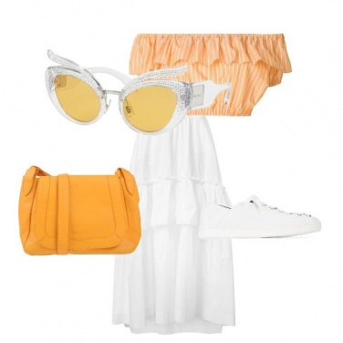 Outfit Trendy con dettaglio glam