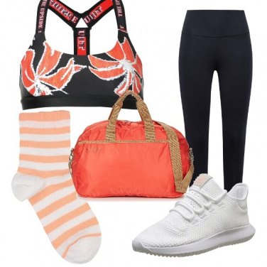 Outfit Il calzino a righe meditativo
