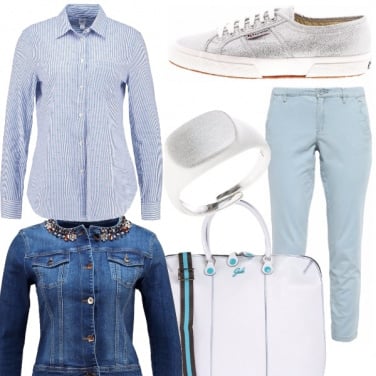 Outfit Azzurro per ricordare