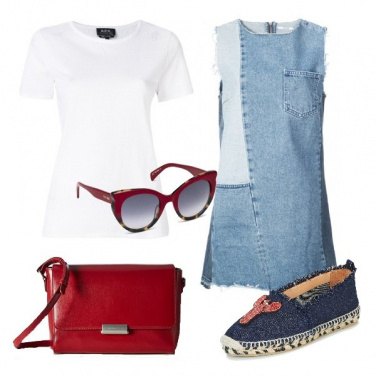 Outfit Espadrillas e denim