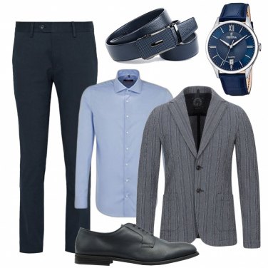 Outfit Zapatos con cordones Un solo color Hombre: 4 Outfit Hombre | Bantoa