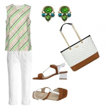 Outfit Un tocco di verde