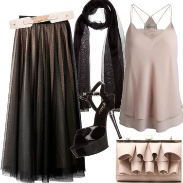 Outfit Top e gonna lunga
