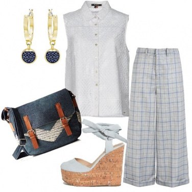 Outfit Principe di Galles e sangallo