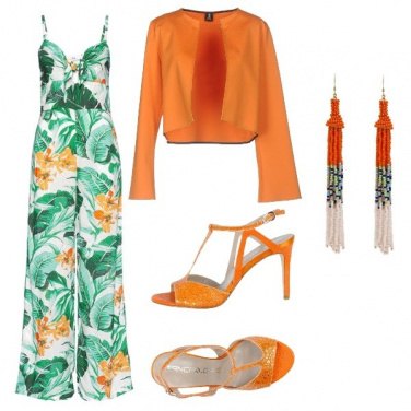 Outfit Un bel punto darancio