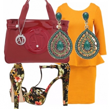 Outfit Fiore e colore