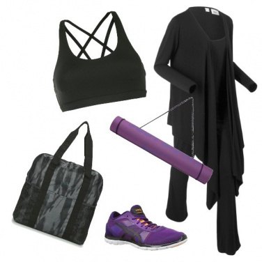 Outfit Purple details
