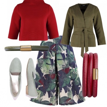 Outfit Gonna pantaloni