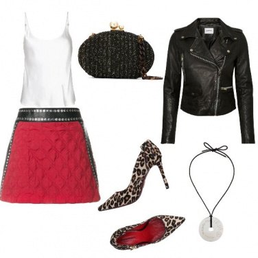 Outfit Rock in the city