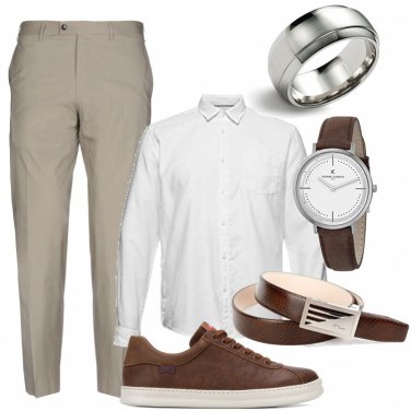 Outfit Reloj Marrón Hombre: 7 Outfit Hombre | Bantoa