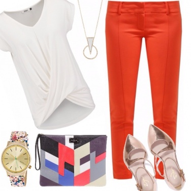 Outfit Minimal, ma colorato!