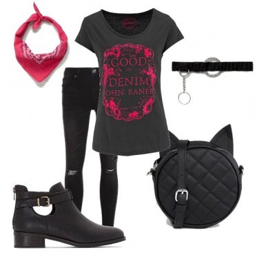 Outfit Soft dark punk