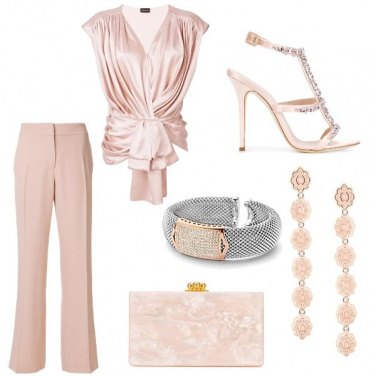 Outfit Il rosa chic