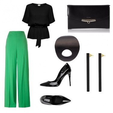 Outfit Pantaloni verdi