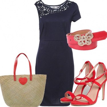Outfit Mix di rosso